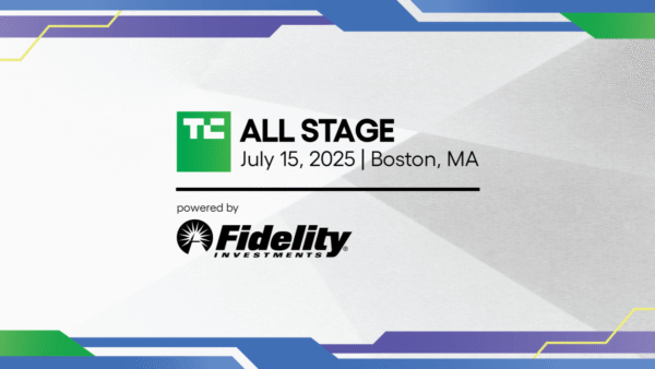 Thanks to Fidelity and our sponsors, TC All Stage is where startups rise