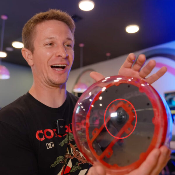 This is What Happens When You Place a 360-Degree Camera Inside a Clear Bowling Ball