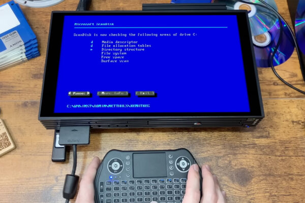 Installing Windows 95 on a PlayStation 2 is Possible, But Not Recommended