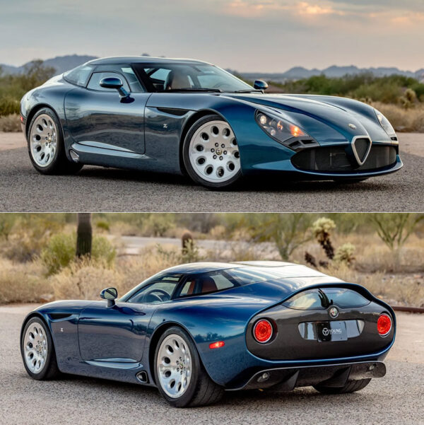 2010 Alfa Romeo TZ3 Stradale Zagato Reaches $325K at Auction, is a Dodge Viper ACR in Disguise