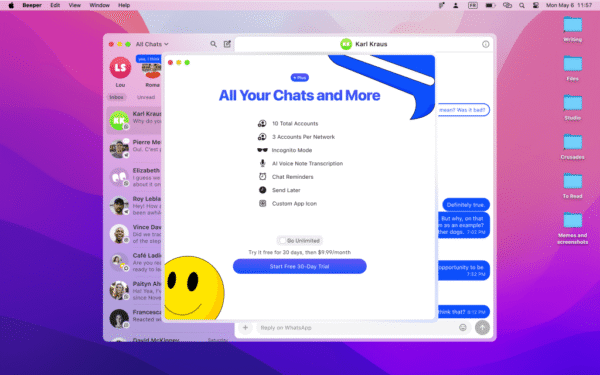 Beeper’s all-in-one messaging app relaunches with an on-device model and premium upgrades