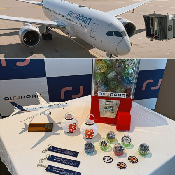 AirJapan’s In-Flight Gacha Machine Brings Capsule Toy Fun to the Skies