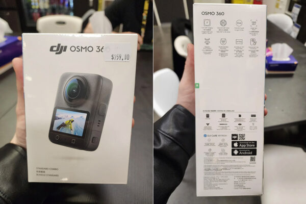 DJI OSMO 360 Retail Packaging Leaks Ahead of Official Reveal, Confirms 8K Recording