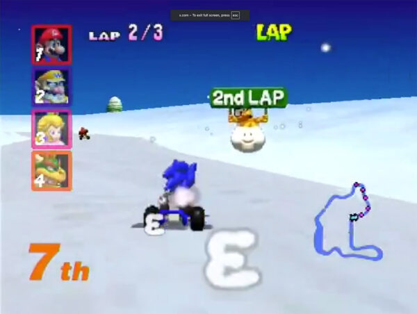 First Look at a Fan-Made Mario Kart 64 Port for the SEGA Dreamcast
