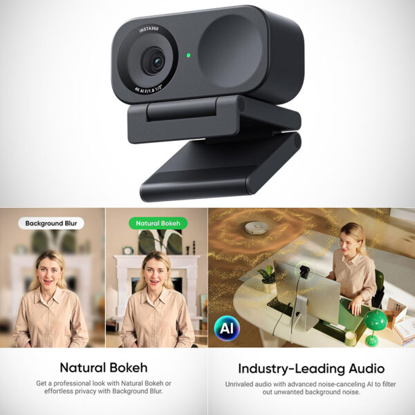 Don’t Pay $150, Get the Insta360 Link 2C AI-Powered 4K Webcam for $100.99 Shipped
