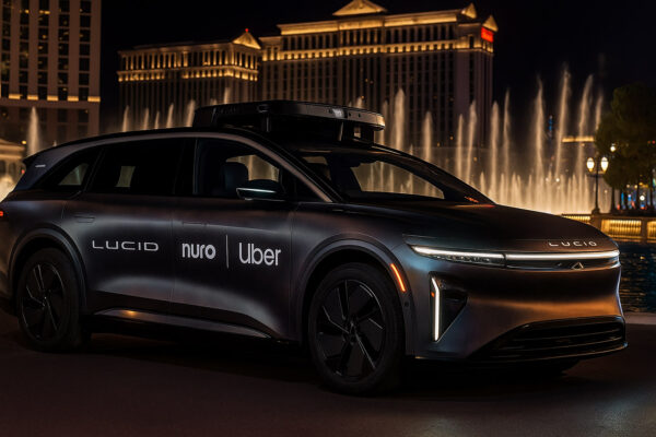 Uber and Lucid’s Big Bet on Driverless Robotaxis Will Hit the Road in 2026