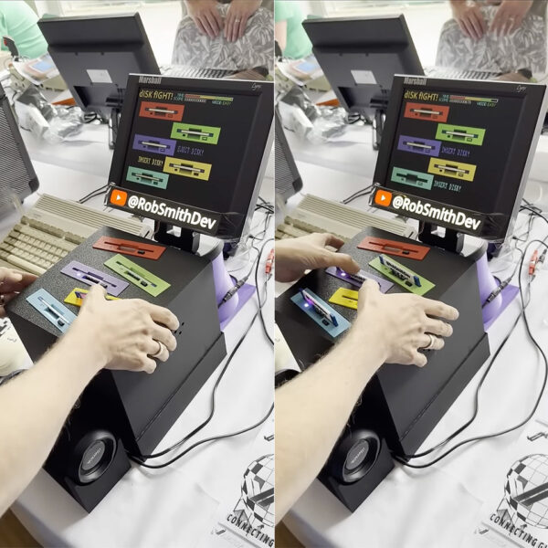 When Whack-a-Mole Meets Floppy Disks, You Get DiskFight