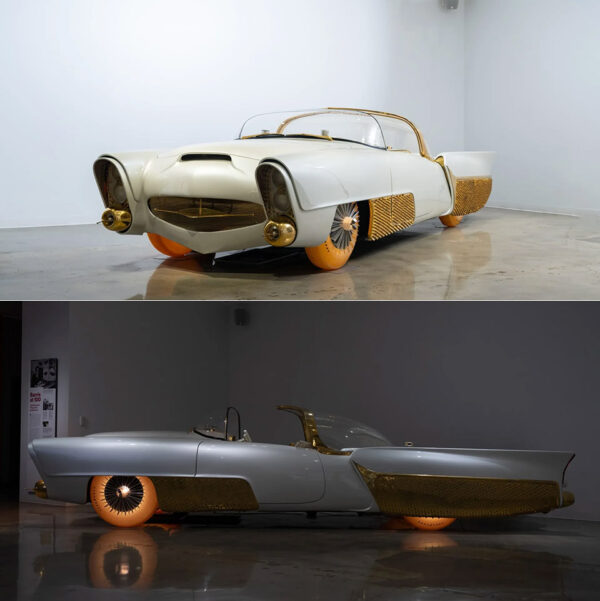 Legendary 1953 Lincoln Capri Golden Sahara II with Glowing Wheels Could Be Yours for the Right Price