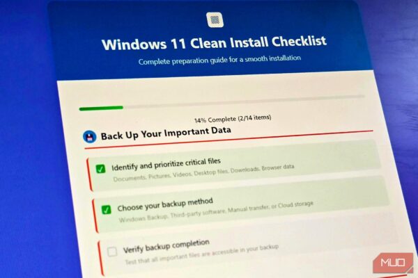 Run Through This Checklist Before You Clean Install Windows 11