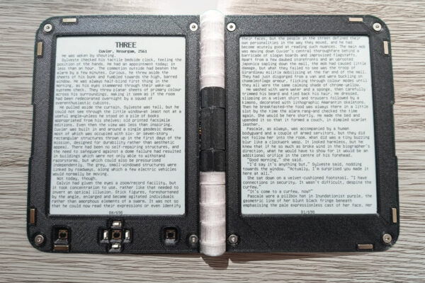 Modder Builds Custom Dual-Screen E-Reader That Feels Like a Real Book