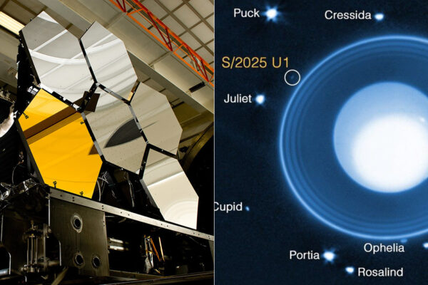 A Tiny Moon Joins Uranus’ Cosmic Dance