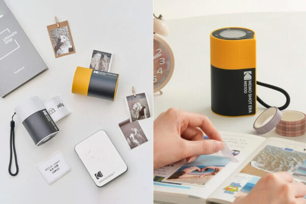 Kodak Memo Shot Era MS100 Instant Camera is Basically a Film Canister with a Modern Twist, Printer Included