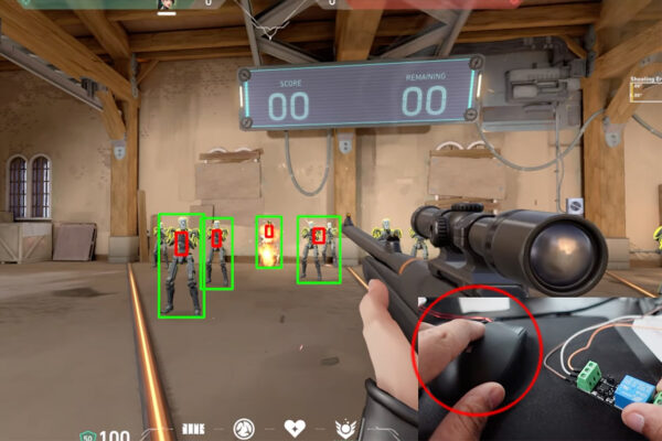 Gamer Builds Real-Life Aimbot, Might be Better Than You at Valorant