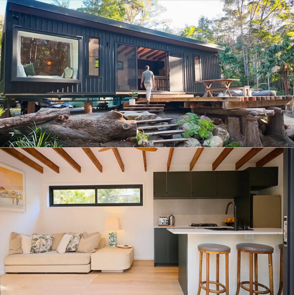A Superyacht Captain’s Tiny Home Haven in the Australian Rainforest Could be a Digital Nomad’s Dream Come True