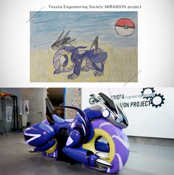 Toyota Miraidon Project Motorcycle Makes Appearance at 2025 Pokemon World Championships