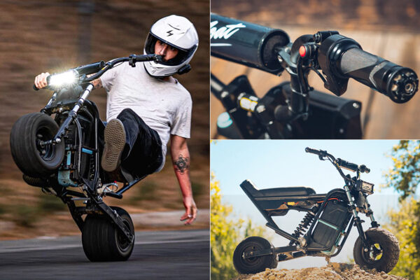 Wheelie Fun Bike is All-Electric, Might be First with Push to Wheelie Button