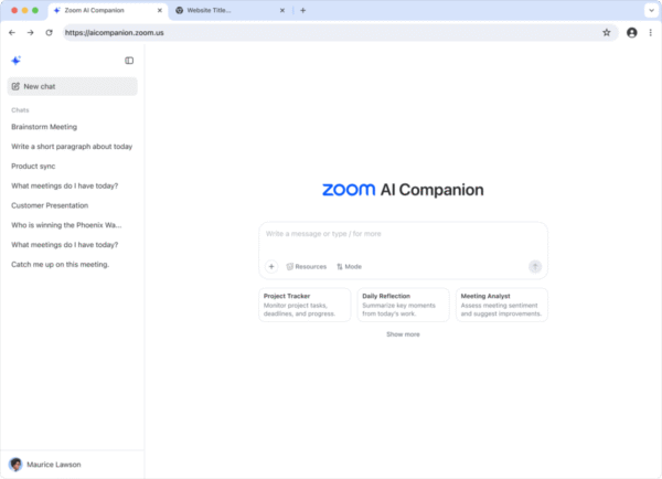 Zoom launches a cross application AI notetaker, AI avatars and more in its latest update
