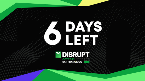 6 days left for Regular Bird savings for Disrupt 2025 passes