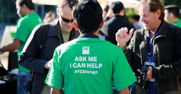 Get hands-on experience volunteering at Disrupt 2025