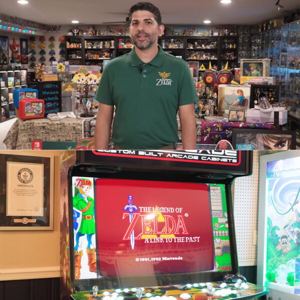 Constantine Adams’ 3,918 Piece Zelda Collection Makes it Into the Guinness World Records