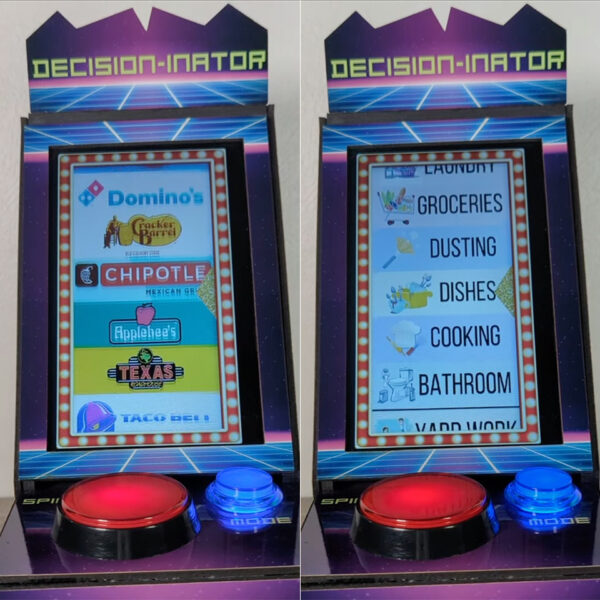 The Decisioninator’s Playful Solution to Everyday Choices Spins Away Indecision