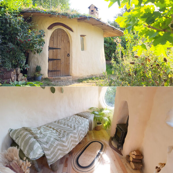 Inventor Builds Surprisingly Low-Tech, Yet Functional, Hobbit House