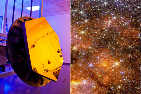 Webb’s Stunning Glimpse into Sagittarius B2 Reveals Colorful Array of Massive Stars