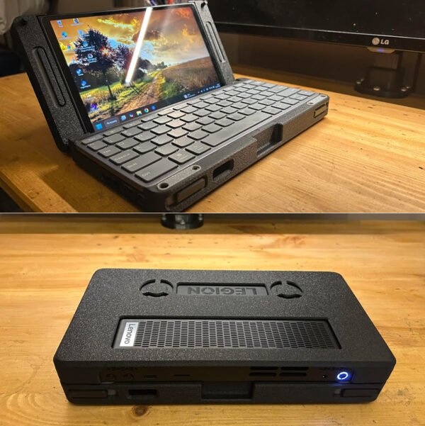 Modder Transforms Lenovo Legion Go Handheld Gaming PC Into Mini Laptop