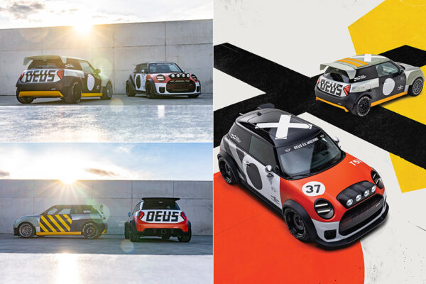 MINI’s Wild One-Off JCW Creations with Deus Ex Machina Combine Surfboard Culture and Speed