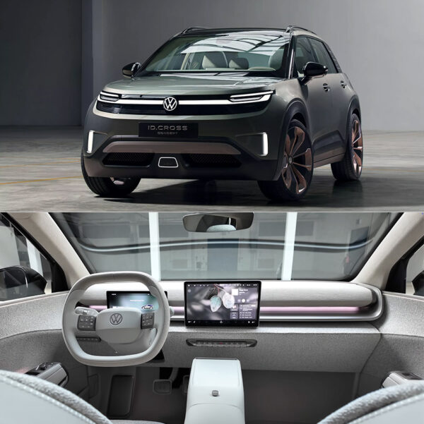 VW’s All-Electric ID. Cross Concept Takes Cues from High-End Furniture and Parisian Fashion