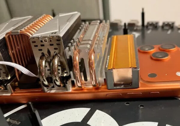 Modder attaches SSD coolers to iPhone 17 Pro Max for unprecedented benchmark results