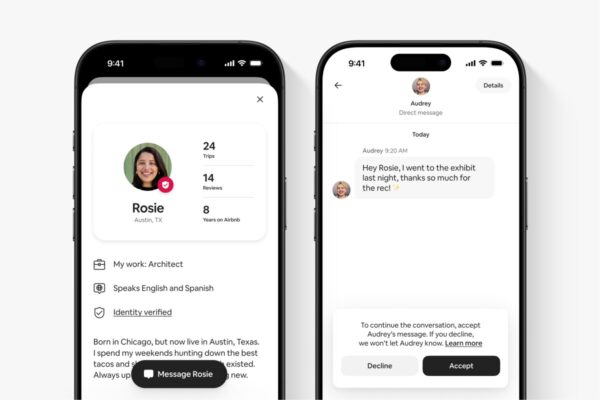 Airbnb is becoming more social by allowing users to connect with fellow travelers