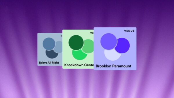 Spotify now lets you follow venues to get details on upcoming concerts