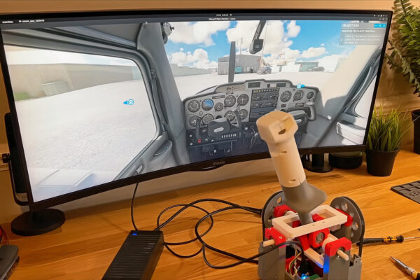 Crafting a Force-Feedback Joystick from Scratch Sees a Gamer’s Dream Takes Flight