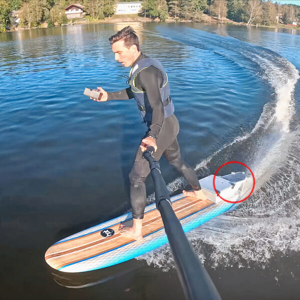 Electric Surfboard Turns Heads with a Smarter Way to Turn Using Thrust Vectoring