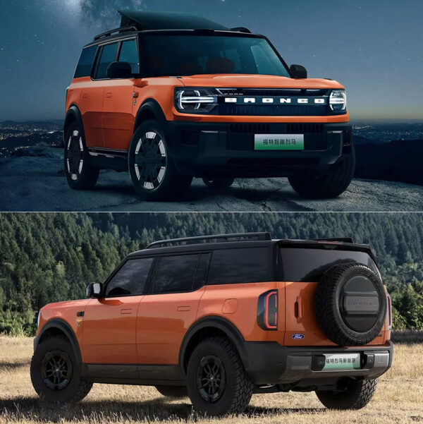 Ford Bronco Basecamp Hits the Dirt in China as a Boxy EV Ready for the Long Haul