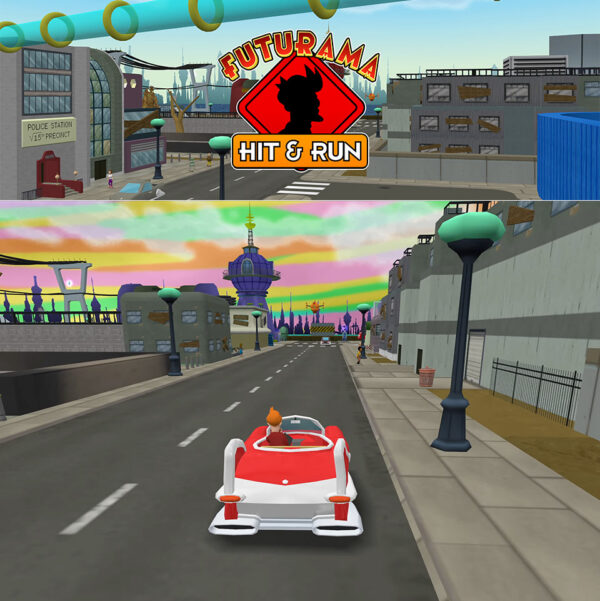 First Look at Futurama Hit and Run, a Total Conversion Simpsons Mod That Feels Like a Lost Sequel
