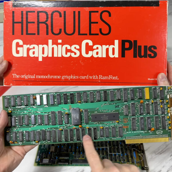 Long Before NVIDIA’s GeForce RTX 5090, There was the Hercules Graphics Card