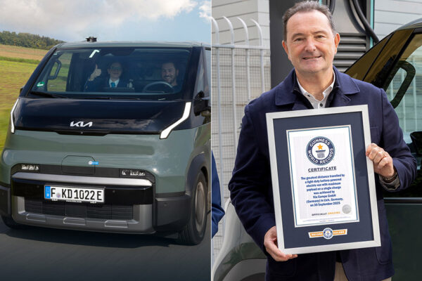 Kia’s PV5 Cargo Van Just Drove Farther Than Any Electric Workhorse Has Before