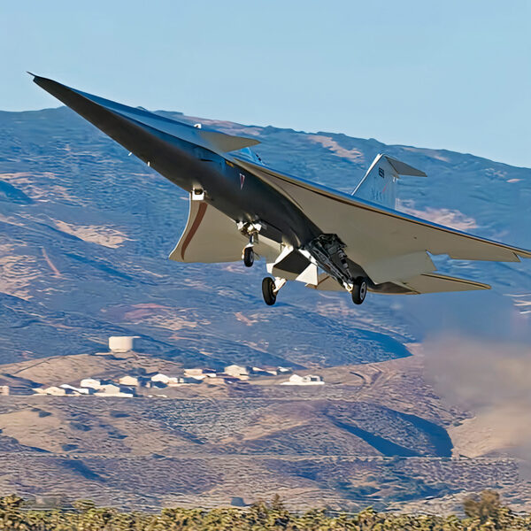 Lockheed Martin’s X-59 Completes First Test Flight, Quietly