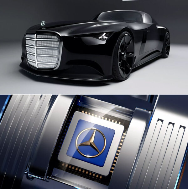 Mercedes-Benz Vision Iconic Concept Pays Homage to the Past, But Adds Neuromorphic Computing