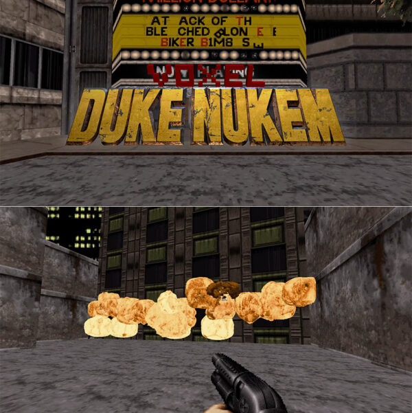 Duke Nukem 3D Gets Reloaded with Voxels That Bring the King Back to Life