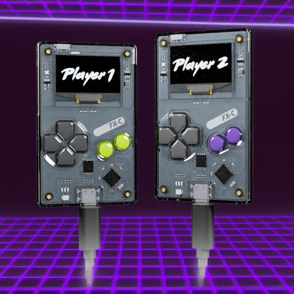 Arduboy FX-C Might be First Wallet-Sized Arcade Handheld That Lets Two Players Duke It Out