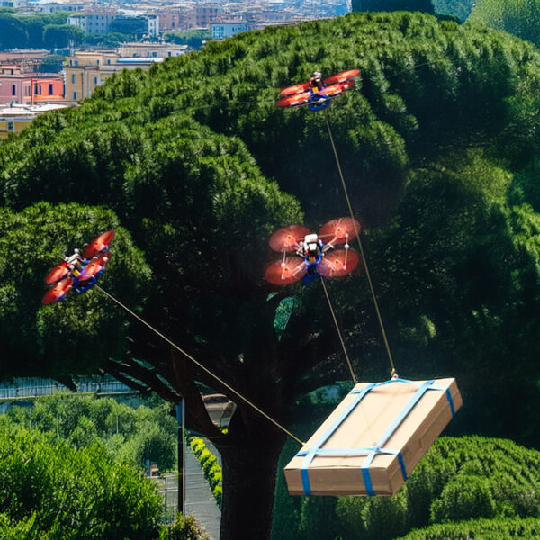 When Autonomous Drones Team Up, the Heavy Lifting Gets Lighter