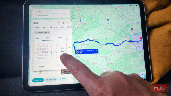 Friendly reminder that Google Maps has a feature that tells you the best time to leave
