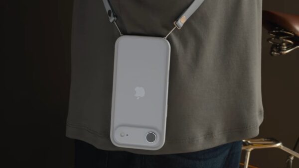 I tried the Apple Crossbody Strap. It’s convenient, but the phone looks silly when the strap is removed