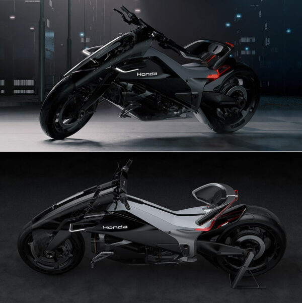 Honda EV Outlier Concept Takes a Bold Leap Into Electric Motorcycle Design