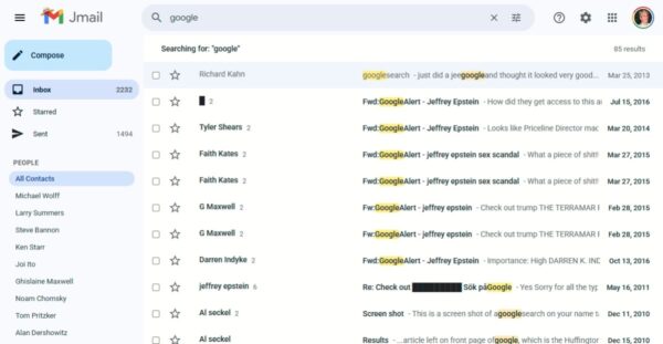 ‘Jmail’ is like Gmail, but with Jeffrey Epstein’s emails
