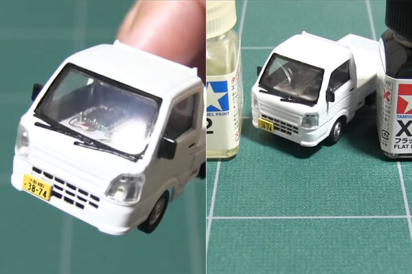 1/64 Scale Suzuki Carry Truck Gets Turned Into Functional R/C Car