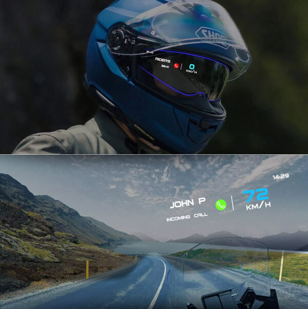 Shoei GT-Air 3 Smart is First Helmet with Built-in Augmented Reality Display